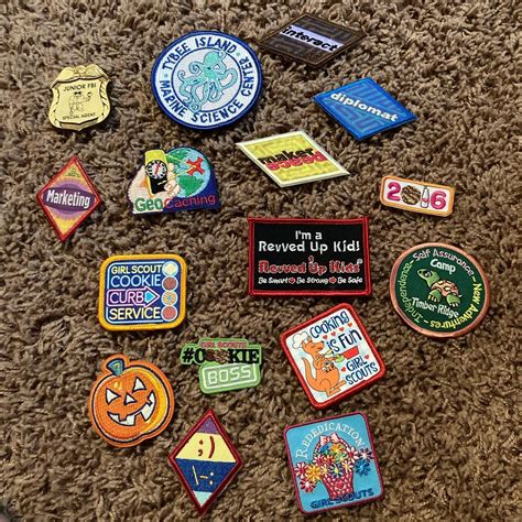 Girl Scout Patches! 💸each patch is $4 ️bundle to... - Depop