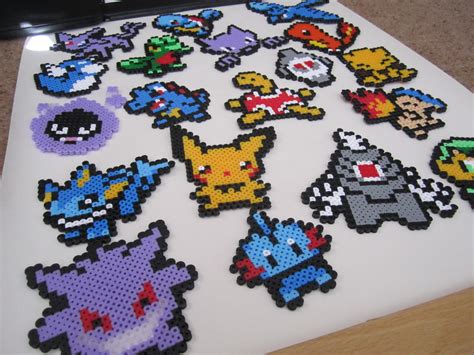 Pokemon Perler Bead Sprites by PaintyPaws on DeviantArt