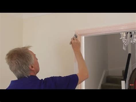 How to Paint a Door Frame - YouTube