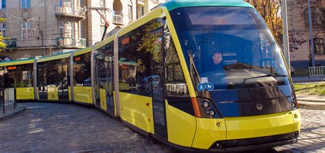 Modern trams for ancient Lviv