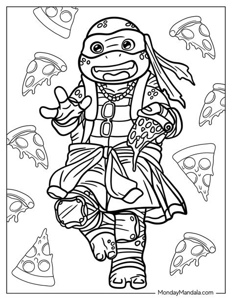 30 Ninja Turtles Coloring Pages (Free PDF Printables)