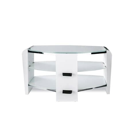 Best 15+ of White Glass Tv Stands