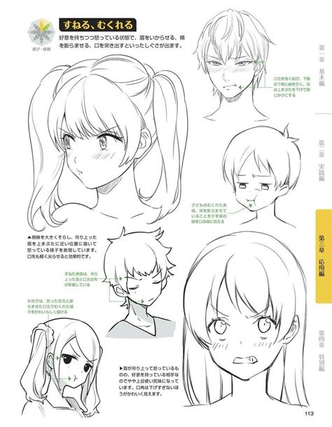 Pin by Phng Tsu on drawing faces | Manga drawing, Drawing expressions ...