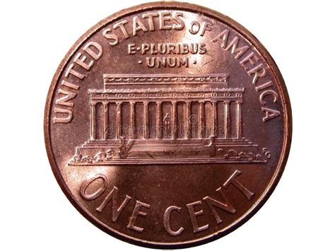 One cent coin stock image. Image of american, america - 5528161