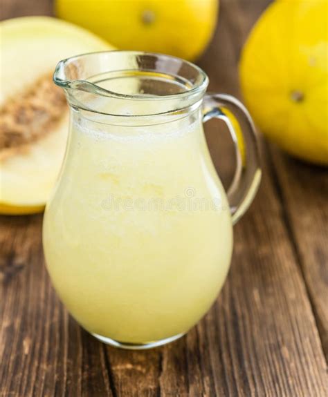 Homemade Honeydew Melon Smoothie Stock Image - Image of natural ...