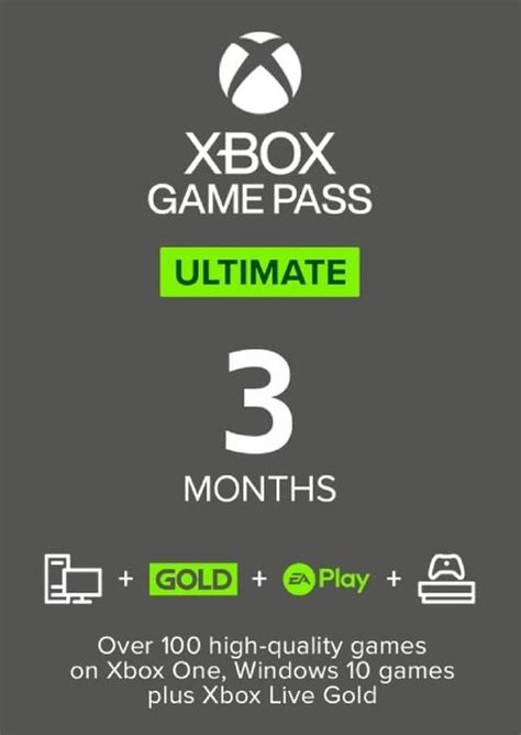 3 Month Xbox Game Pass Ultimate | Xbox One/PC | CDKeys