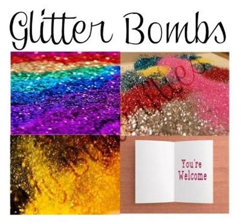 Prank Glitter Bomb Glitter Bomb Prank Mailbox Fun