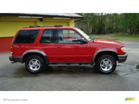 Bright Red Clearcoat 1999 Ford Explorer Sport 4x4 Exterior Photo ...