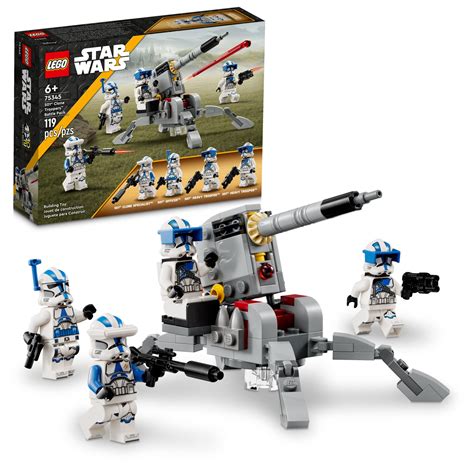 Buy LEGO Star Wars 501st Clone Troopers Battle Pack 75345, Buildable ...