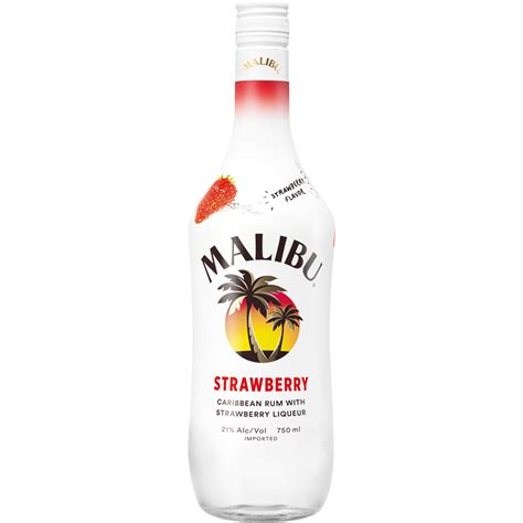 Malibu Rum Liqueur All Flavors Collection (Coconut, Banana, Lime, Mango ...