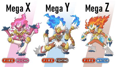 Pokemon Mega Evolution Infernape