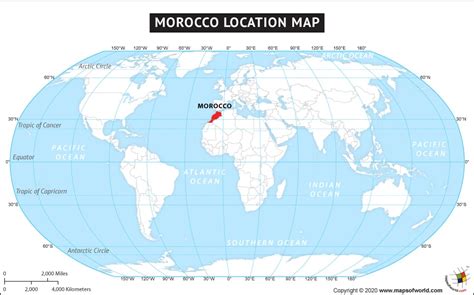 Map of Morocco, Morocco Map