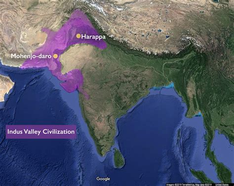 Harappa Mohenjo Daro Map - Beulah Sallyann