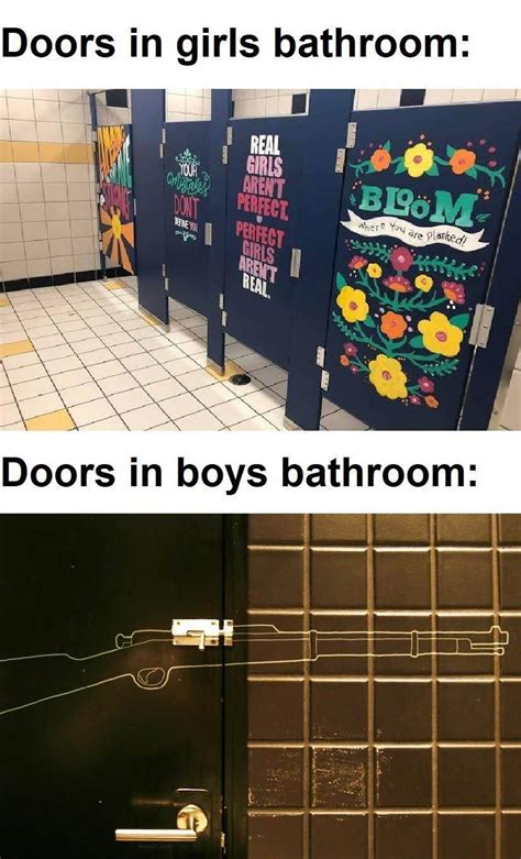 Boys Bathroom - Meme by iiiGVXDiii :) Memedroid