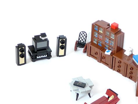 LEGO IDEAS - Minifig furniture - living room