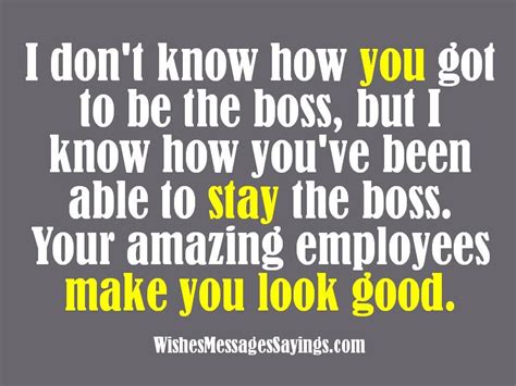 Hilarious Funny Boss Quotes - ShortQuotes.cc