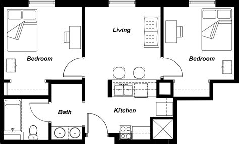 Simple House Floor Plan Examples - Image to u