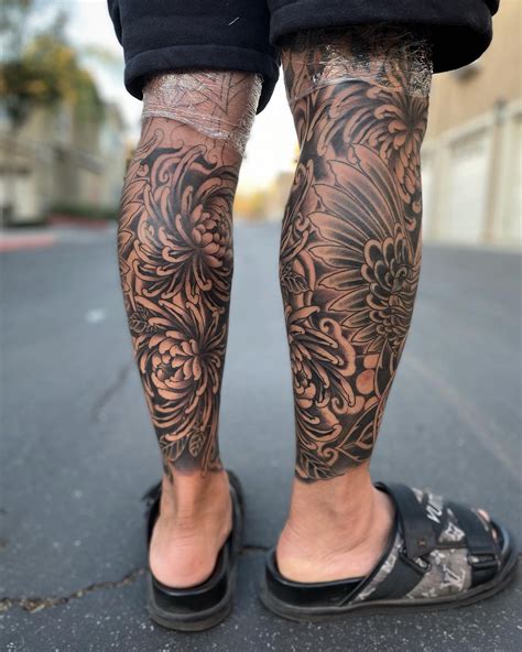 Top 77+ women's unique calf tattoos - in.coedo.com.vn