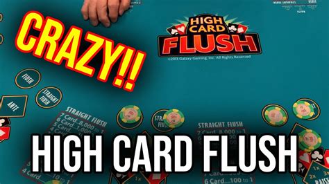 HIGH CARD FLUSH!! THIS WAS THE CRAZIEST HAND I'VE EVER SEEN!!! - YouTube