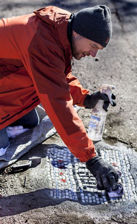 Photos: Pothole art -- Chicago Tribune