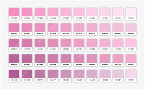 24 Shades Of Pink Color Palette Color Palette Pink Pink | Porn Sex Picture