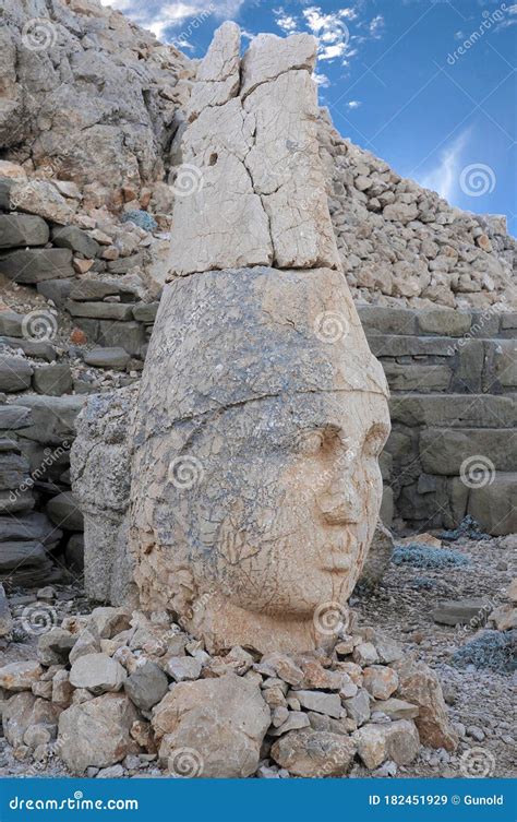 Nemrut or Nemrud Dagi in East Anatolia Stock Image - Image of ...