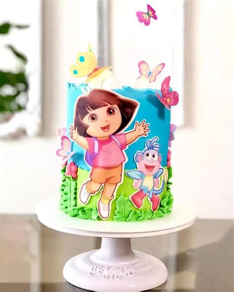 Dora Cartoon Cake