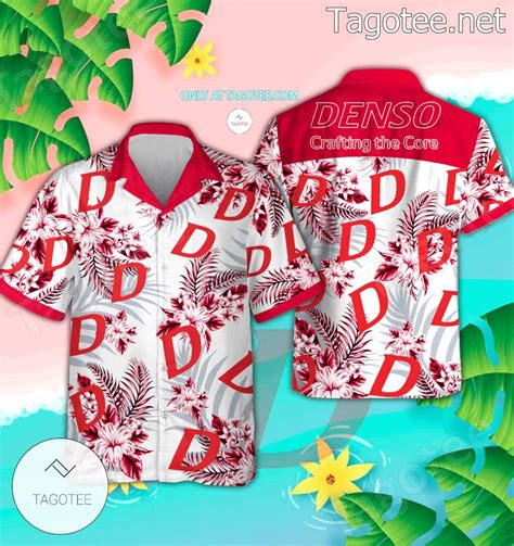 Denso Japan Logo Hawaiian Shirt And Shorts - BiShop - Tagotee