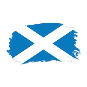 Scotland Stock Flag Vector With Transparent, Scotland, Scotland Flag ...