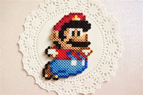 Mario Perler Bead Sprite by knitsandperls on DeviantArt