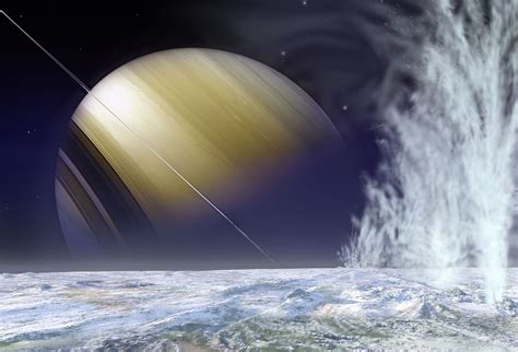 Saturn's Icy Moon Enceladus - Universe Today