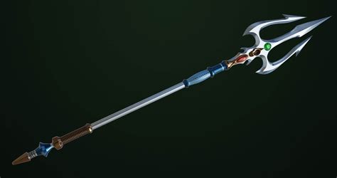 Fantasy Trident 06 - 3D Model by Eight Vertex