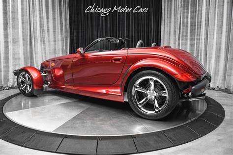 Used 2002 Chrysler Prowler Convertible ONLY 13K Miles! RARE Candy Red ...