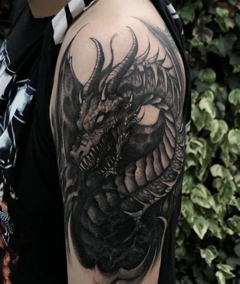 Pin by Emily Coe on Small tattoos | Dragon sleeve tattoos, Dragon ...