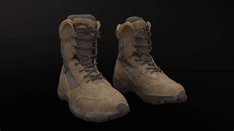 Military Boots - 3D Model by Albin