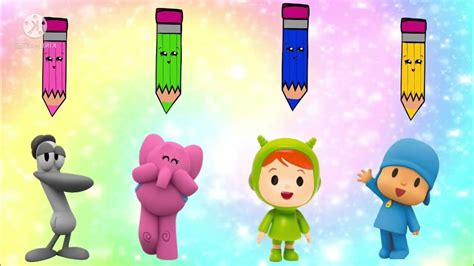 Pocoyo | Match The Colors | Video For Kids - YouTube