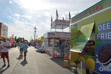 Food at the Porter County Fair