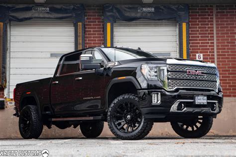 Lifted 2020 GMC Sierra 2500HD Denali with 3 Inch Rough Country Lift Kit ...