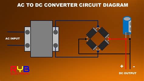 How to Make AC to DC converter at Home - YouTube