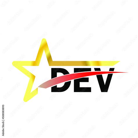 DEV letter logo design. DEV creative letter logo. simple and modern ...