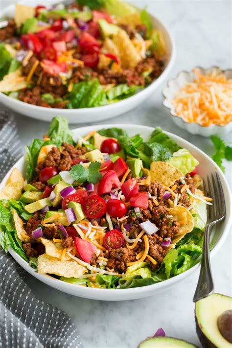 Taco Salad Recipe (Quick and Easy!) - Cooking Classy