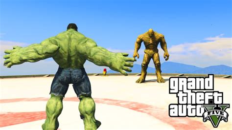 GTA 5 PC Mods – INCREDIBLE HULK VS. THE ABOMINATION! GTA 5 SUPERHERO ...