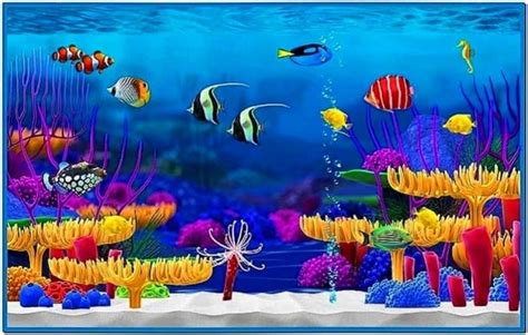 Animated fish tank screensaver mac - Download free