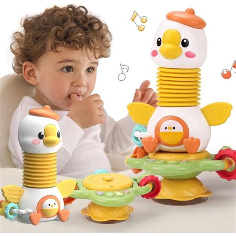 Musical Toys For Babies 1 Year And Up, Montessori Toys High Chair Toys ...