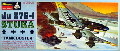 Monogram #PA207 1/48 Ju 87G-1 Tank Buster Stuka