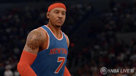 More NBA Live 16 Gameplay News Coming; Melo Screenshot | NLSC