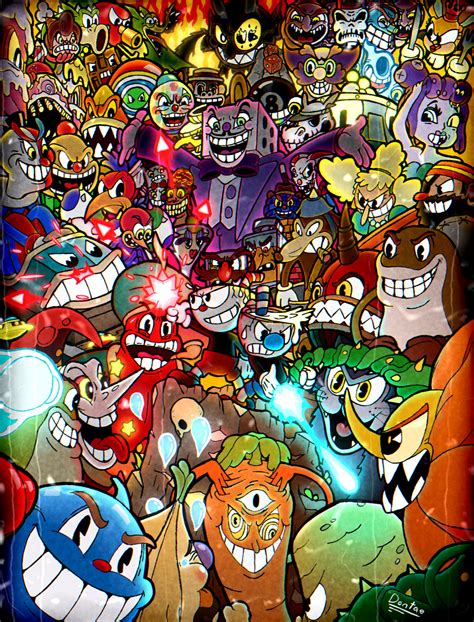 All The Cuphead Bosses - Image to u