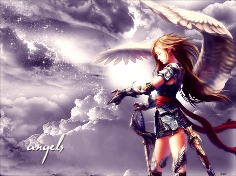 Warrior Angel - LOVE ANGELS Wallpaper (23308612) - Fanpop