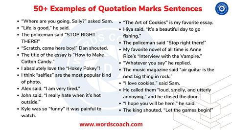 Quotation Marks Example Archives - Word Coach