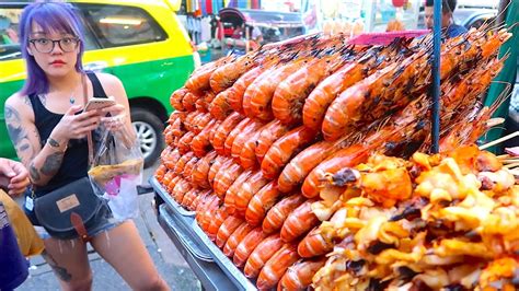 Thai Street Food Compilation - Bangkok Thailand | เนื้อหาbest seafood ...